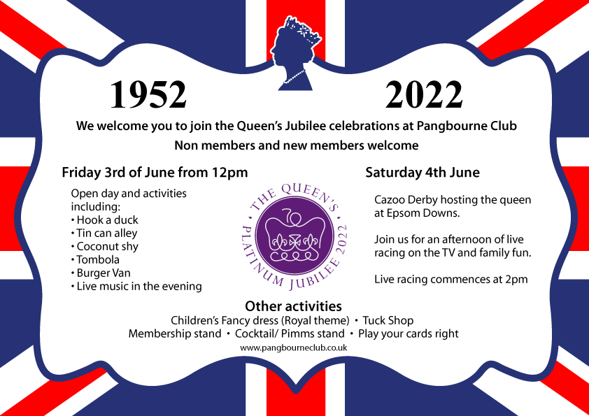 Queen's Jubilee Celebrations at the Pangbourne Club