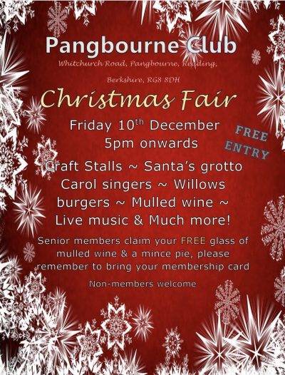 christmas Pangbourne club Christmas Fair